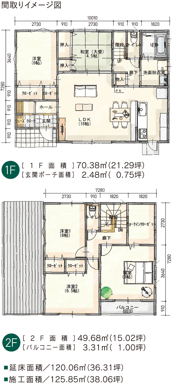 間取りイメージ図